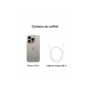 iPhone 15 Pro Max 256 Go — vue 4