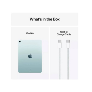 iPad Air 11″ M3 Wi-Fi 128 Go – Bleu — vue 3