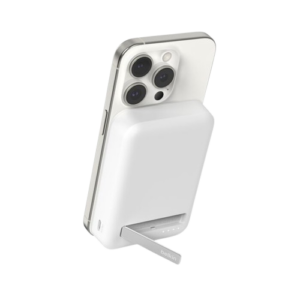 BoostCharge Pro Magnetic Power Bank with Qi2 15W 10K- BLANC — vue 3