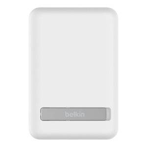 POWER BANK BELKIN BOOST CHARGE MAGSAFE 5000MAH + SUPPORT – BLANC — vue 4