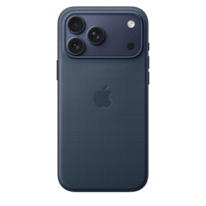iPhone 17 Pro Max TechWoven Case with MagSafe Bleu — vue 3