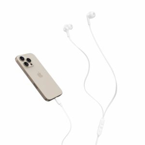Earbuds filaires ANC USB-C Belkin – Blanc — vue 2