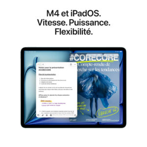 iPad Air M4 11 pouces (2026) Wi-Fi 256 Go Gris Sidéral — vue 5